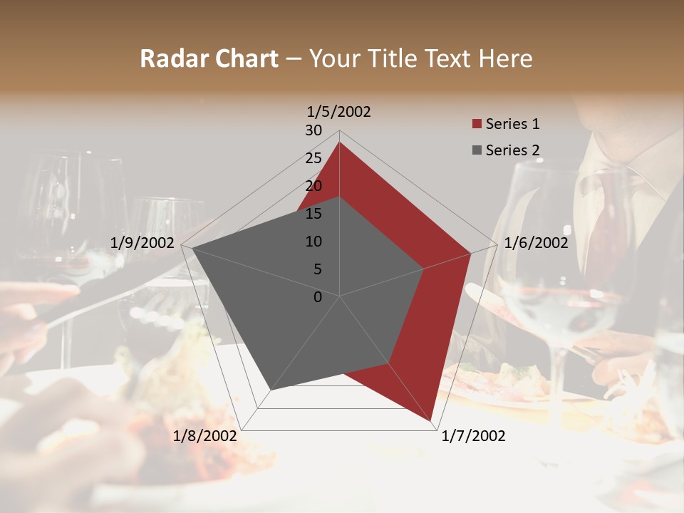 Closeup Cook Roast PowerPoint Template