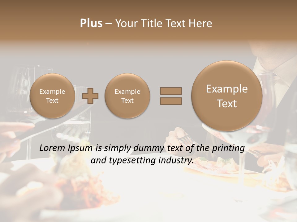 Closeup Cook Roast PowerPoint Template