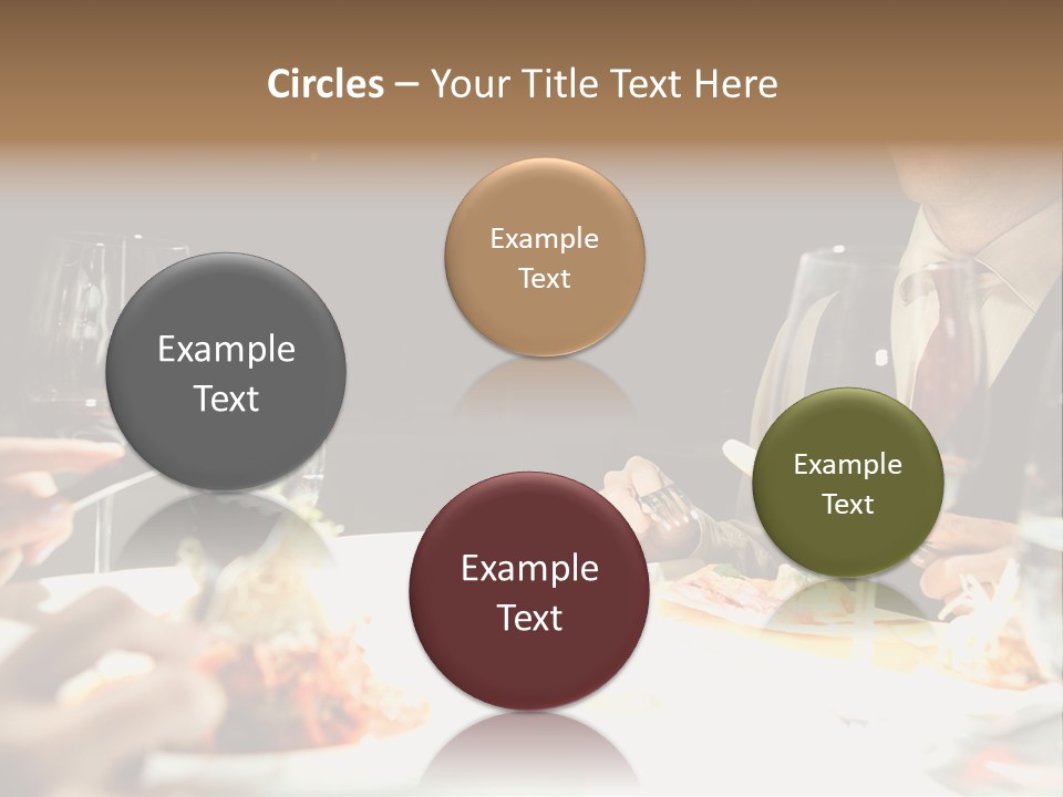 Closeup Cook Roast PowerPoint Template