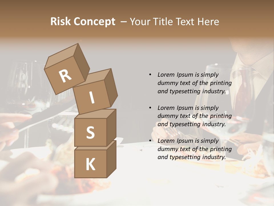 Closeup Cook Roast PowerPoint Template