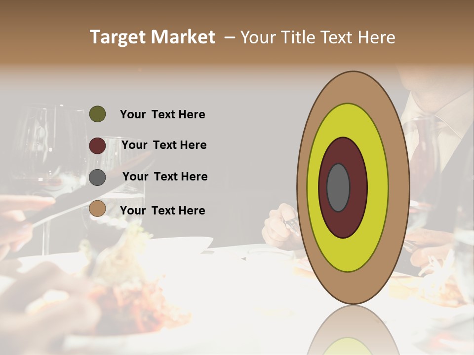 Closeup Cook Roast PowerPoint Template