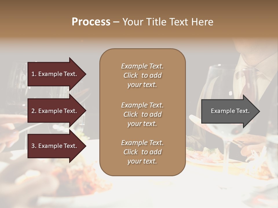 Closeup Cook Roast PowerPoint Template