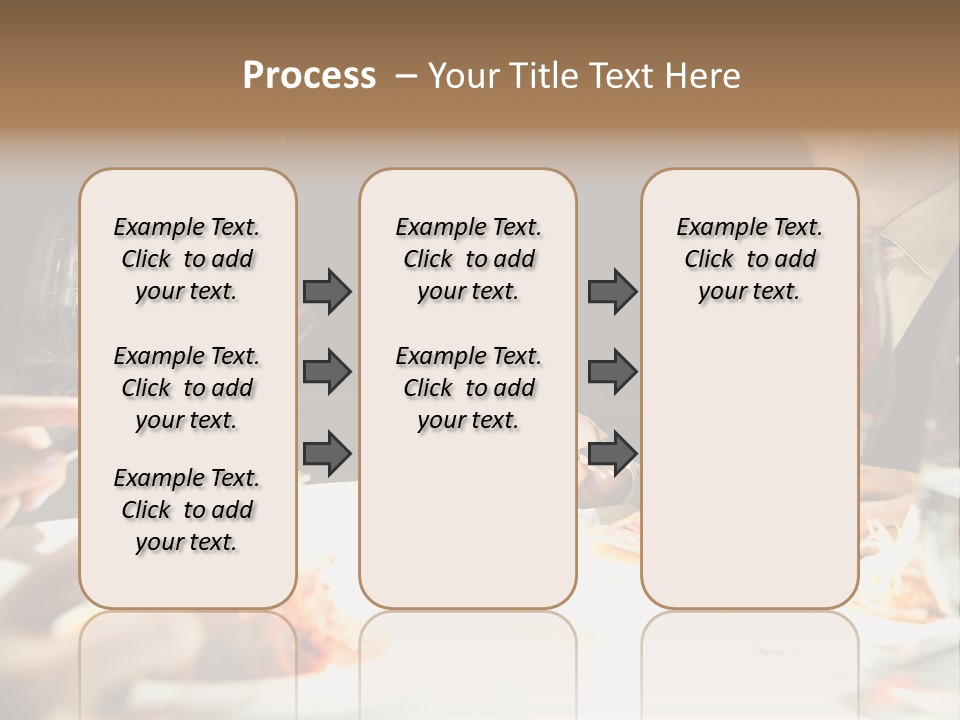 Closeup Cook Roast PowerPoint Template