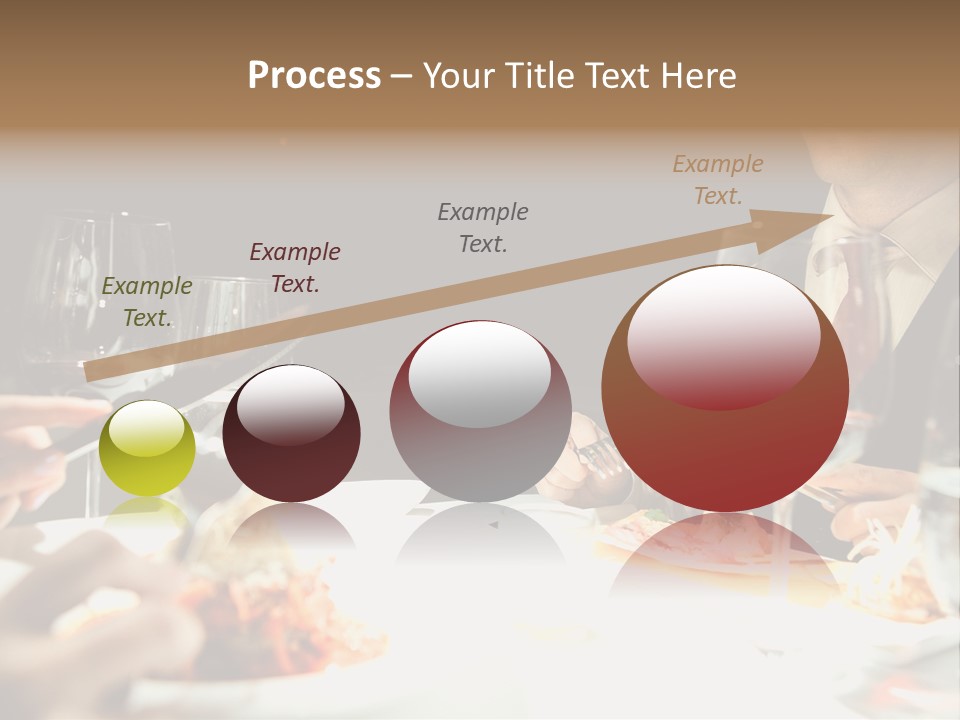 Closeup Cook Roast PowerPoint Template