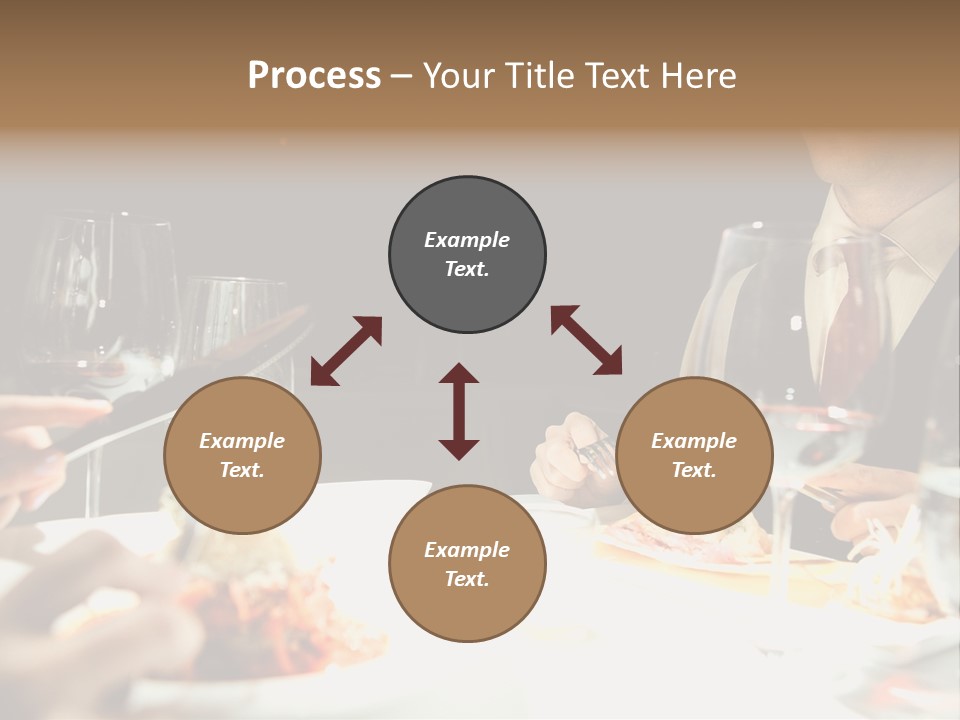 Closeup Cook Roast PowerPoint Template