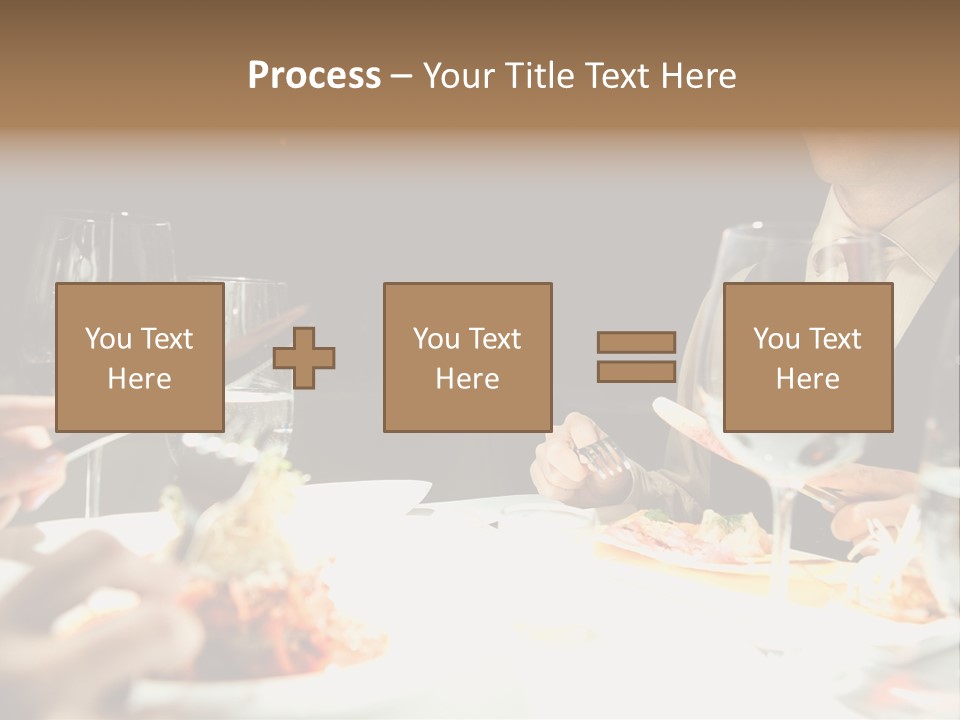 Closeup Cook Roast PowerPoint Template