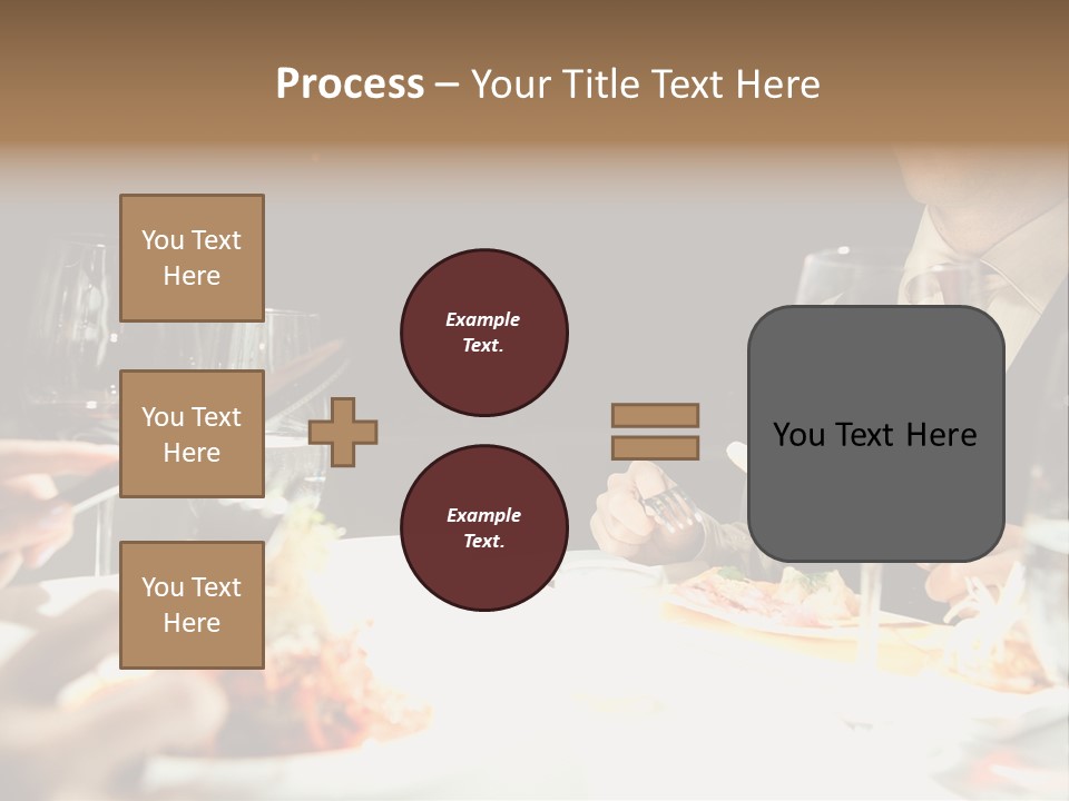 Closeup Cook Roast PowerPoint Template