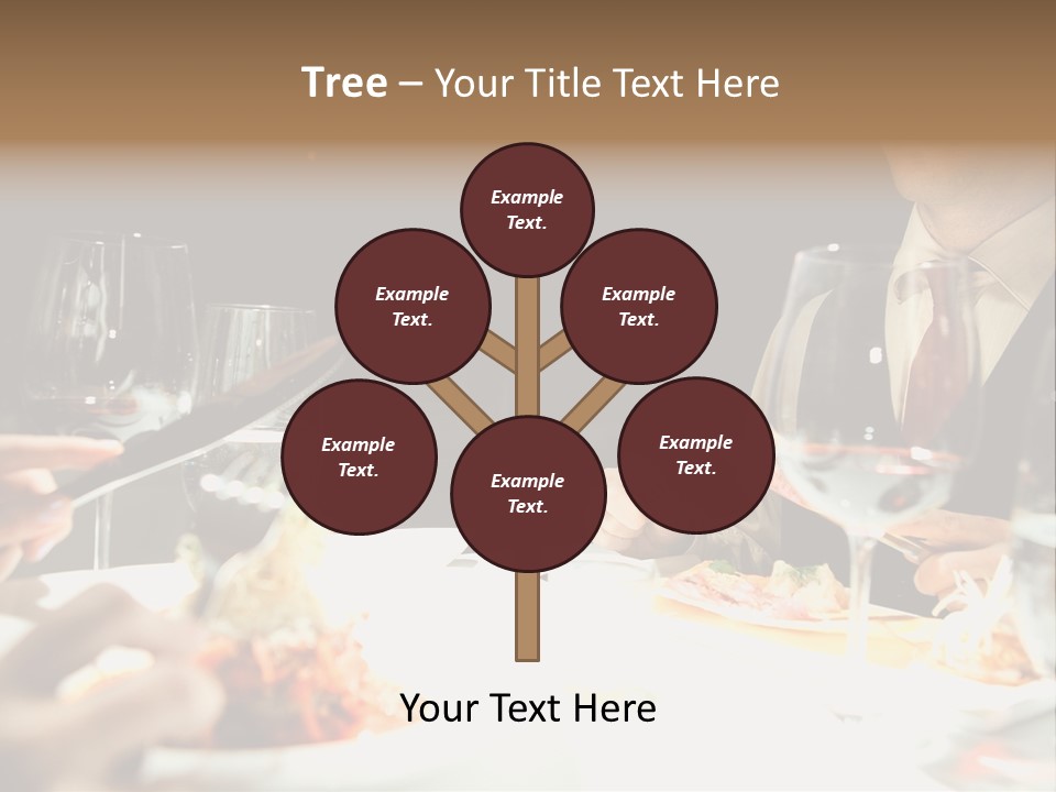 Closeup Cook Roast PowerPoint Template