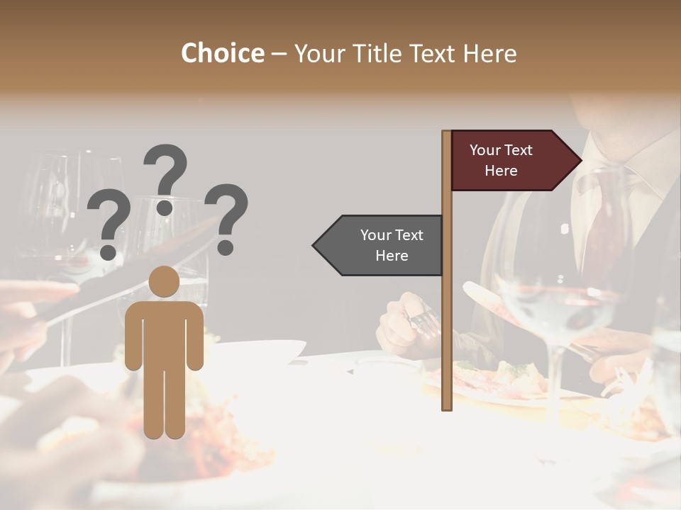 Closeup Cook Roast PowerPoint Template