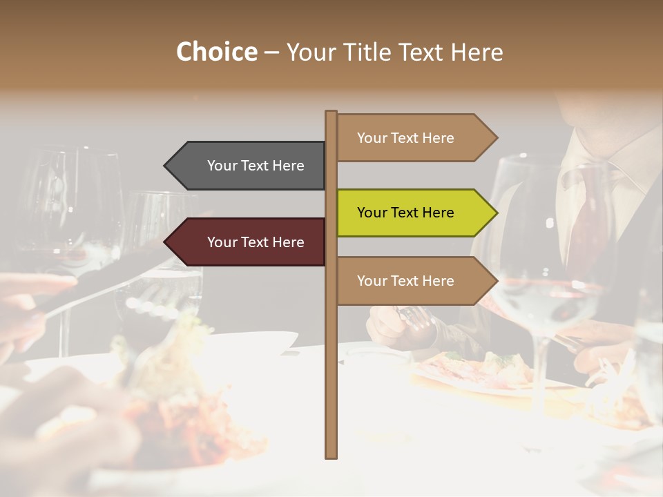Closeup Cook Roast PowerPoint Template