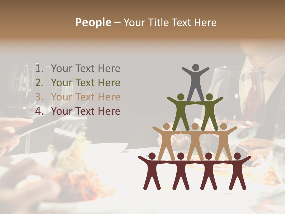 Closeup Cook Roast PowerPoint Template