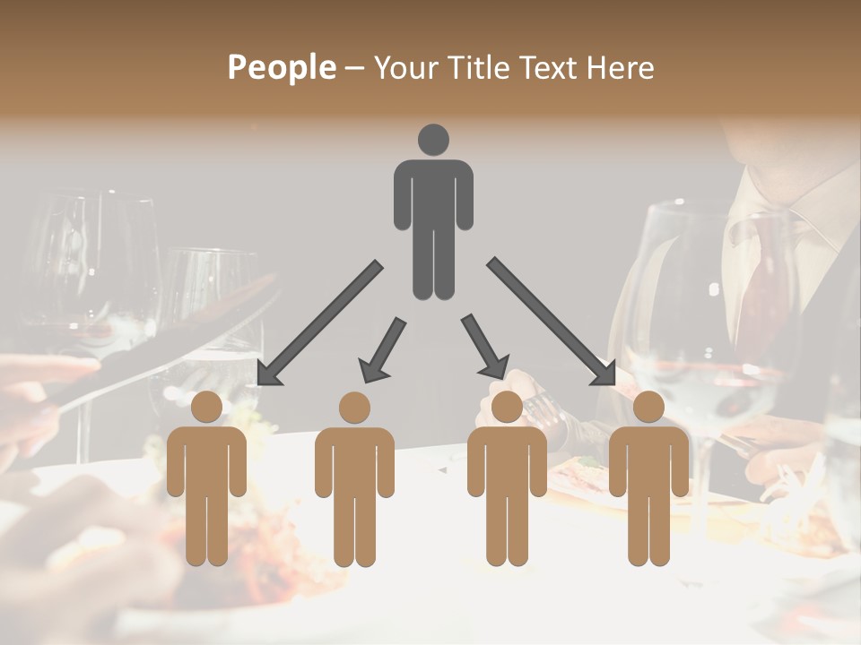 Closeup Cook Roast PowerPoint Template