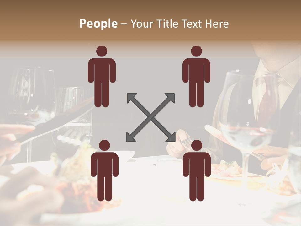 Closeup Cook Roast PowerPoint Template