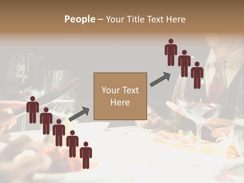 Closeup Cook Roast PowerPoint Template