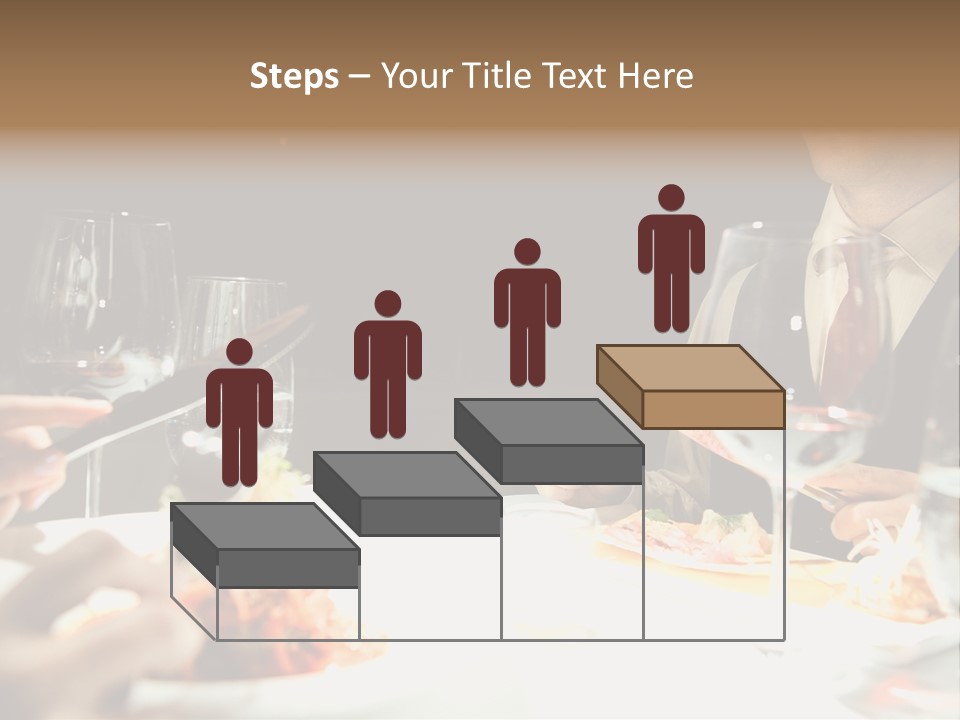 Closeup Cook Roast PowerPoint Template