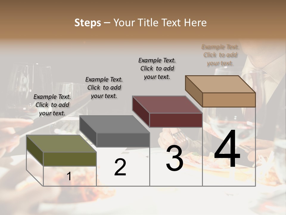 Closeup Cook Roast PowerPoint Template