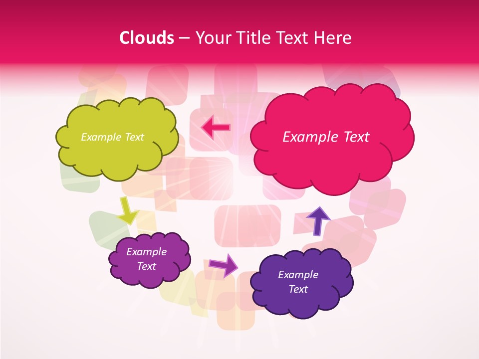 Communication Space Electronic PowerPoint Template