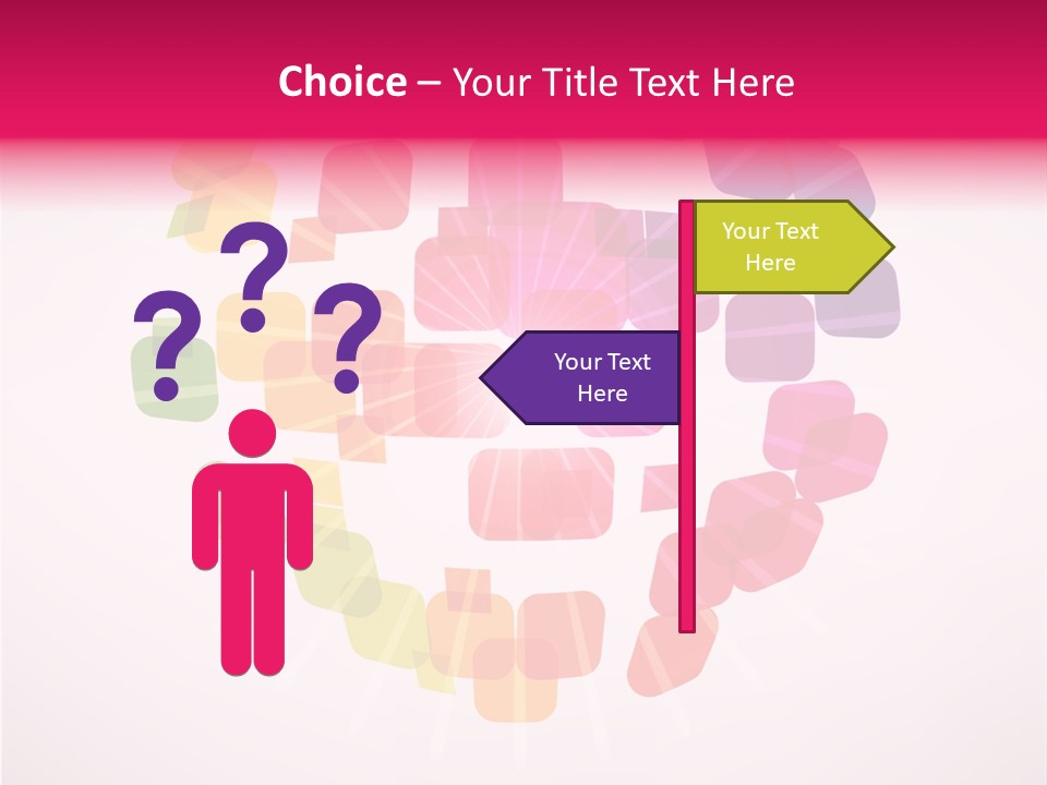 Communication Space Electronic PowerPoint Template