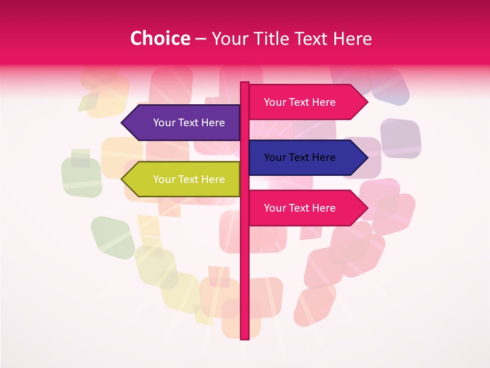 Communication Space Electronic PowerPoint Template