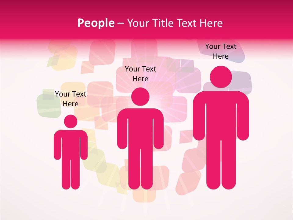 Communication Space Electronic PowerPoint Template