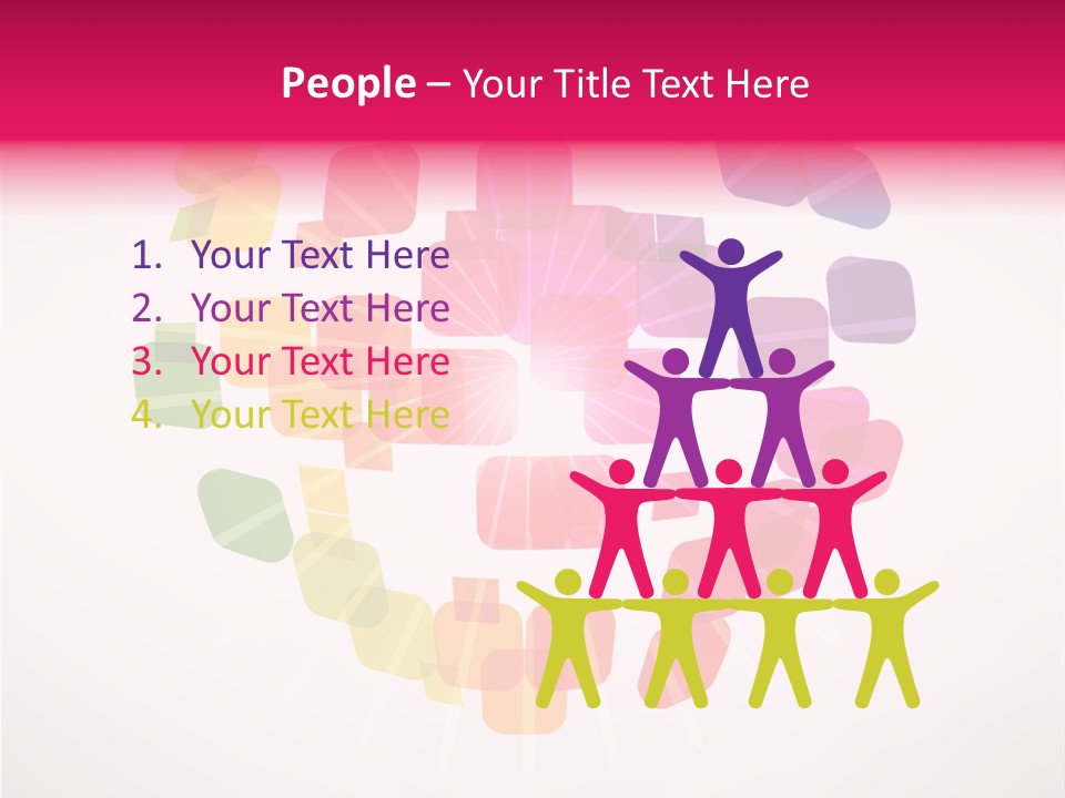 Communication Space Electronic PowerPoint Template