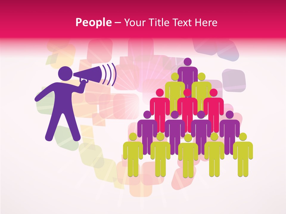 Communication Space Electronic PowerPoint Template