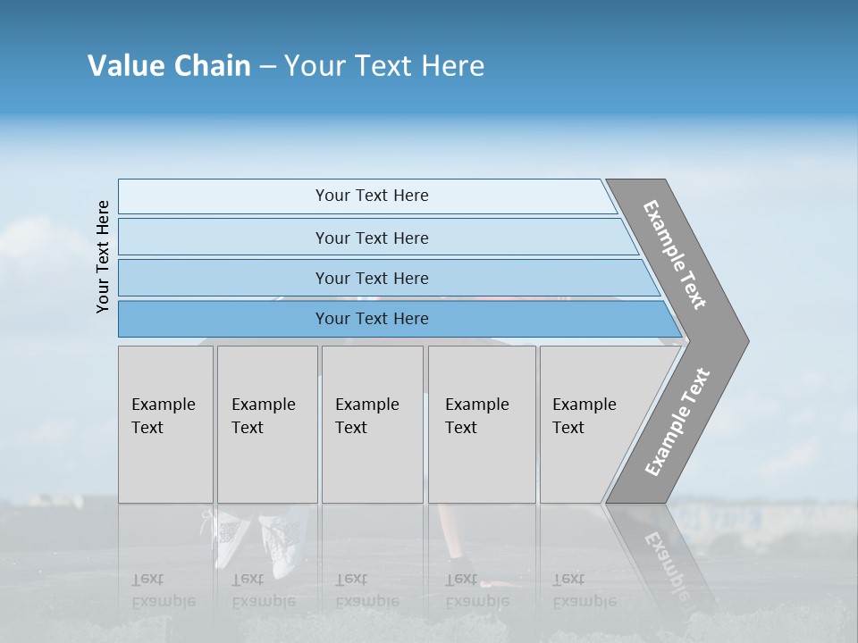 Weight Athlete Young PowerPoint Template