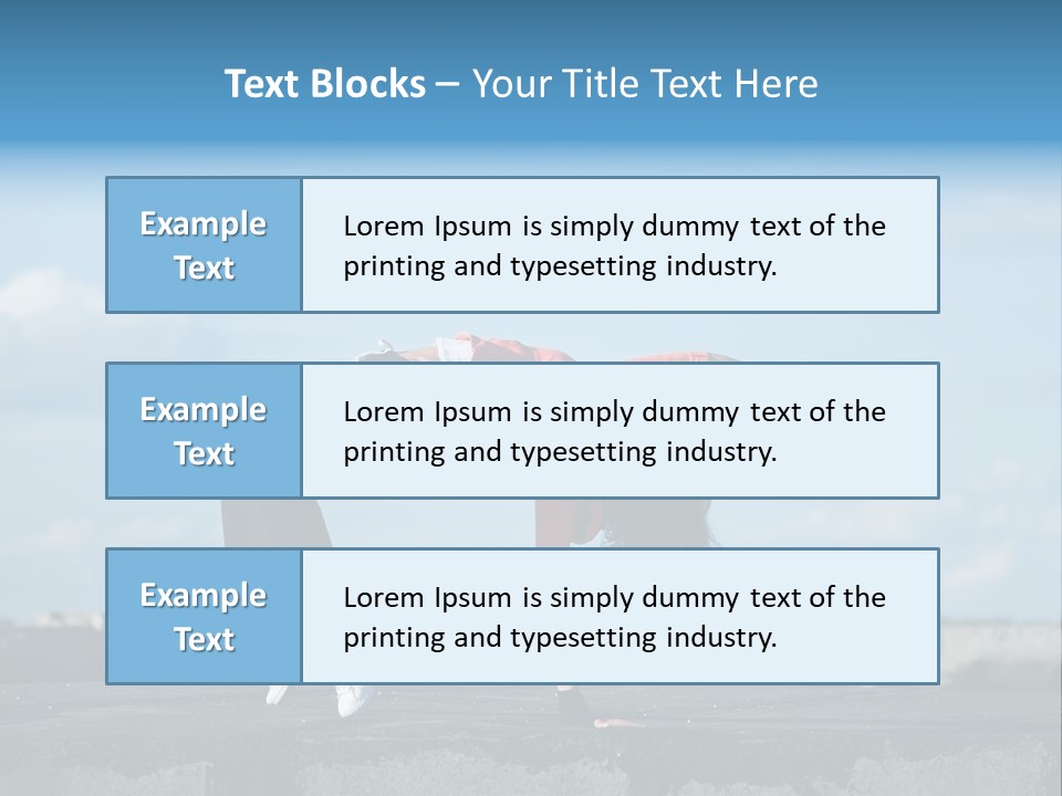 Weight Athlete Young PowerPoint Template