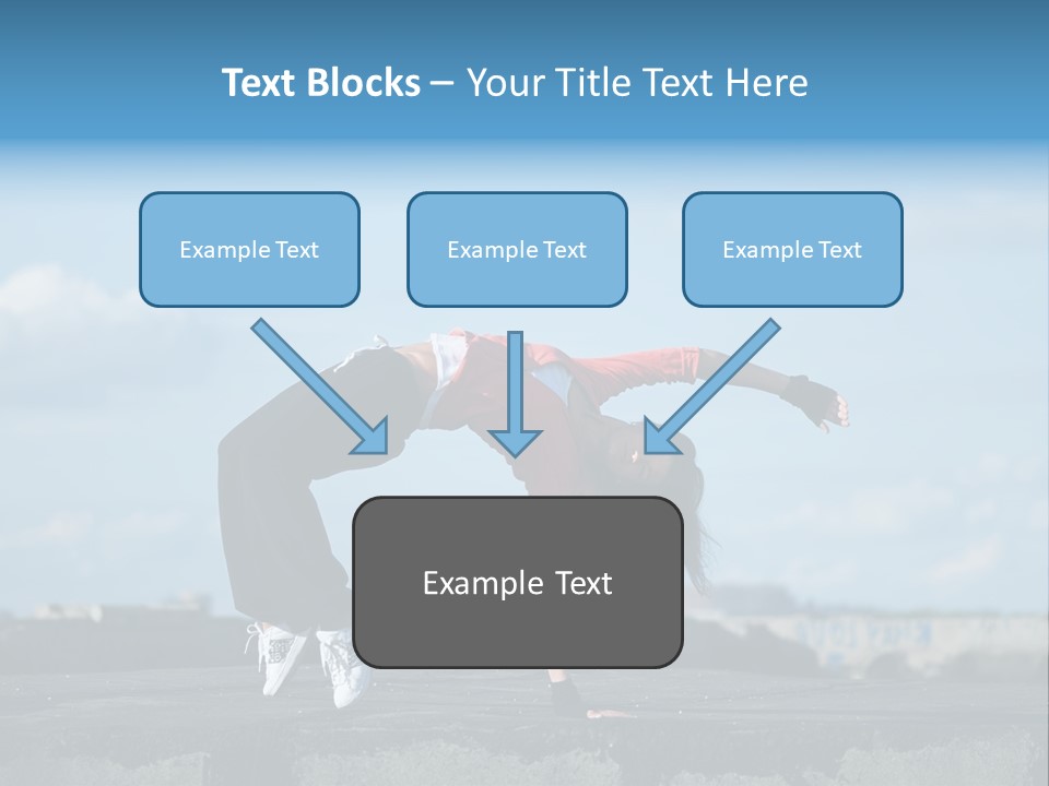 Weight Athlete Young PowerPoint Template