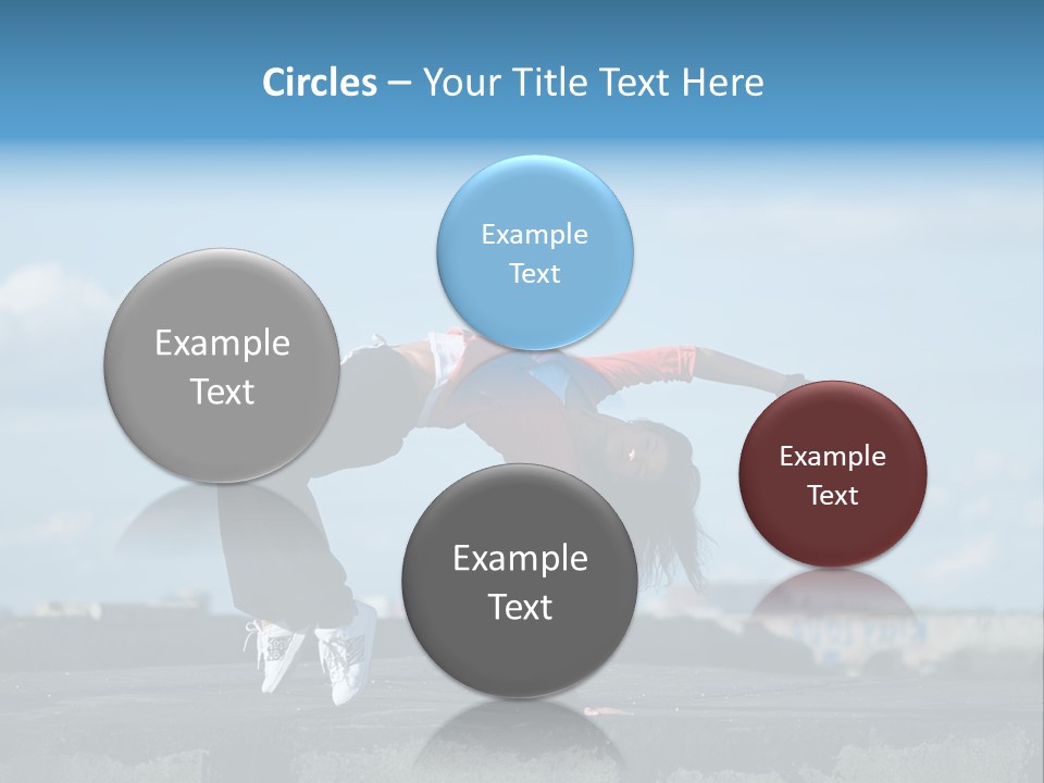 Weight Athlete Young PowerPoint Template