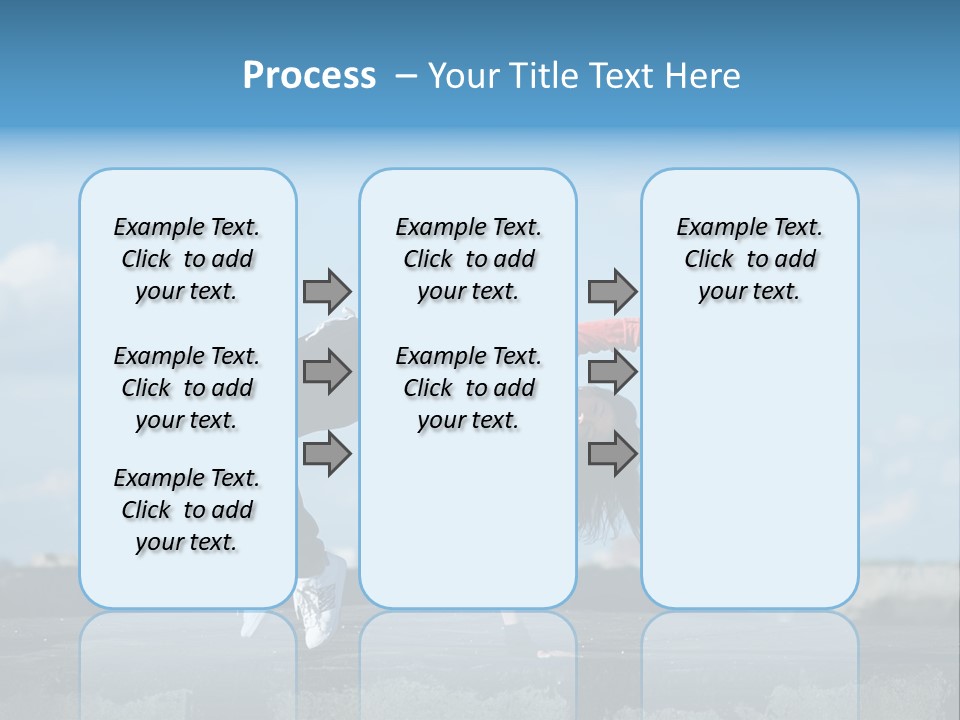 Weight Athlete Young PowerPoint Template
