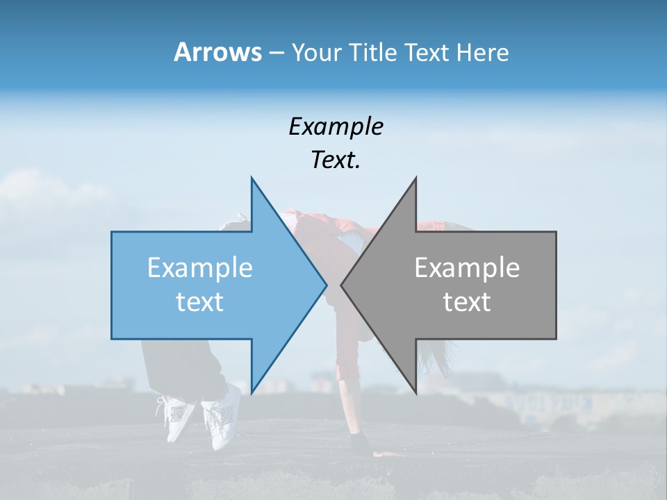 Weight Athlete Young PowerPoint Template