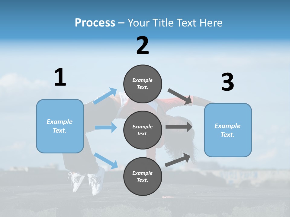 Weight Athlete Young PowerPoint Template