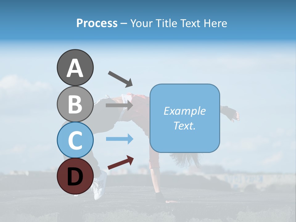 Weight Athlete Young PowerPoint Template