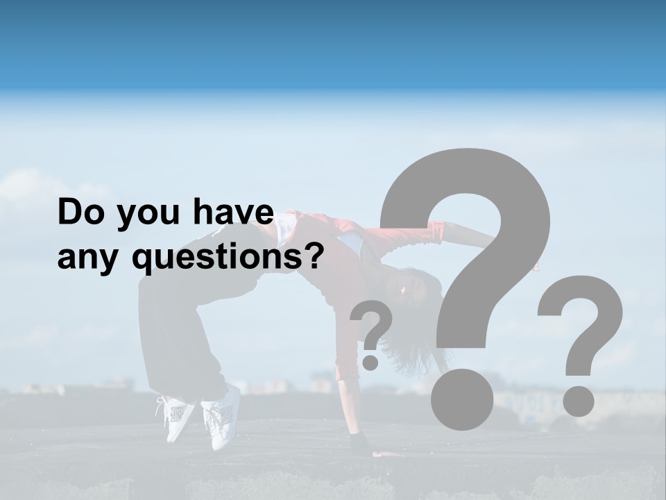 Weight Athlete Young PowerPoint Template