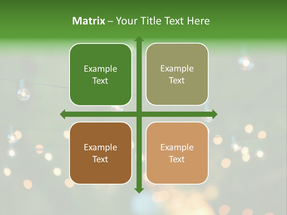 Flame Luau Hang PowerPoint Template