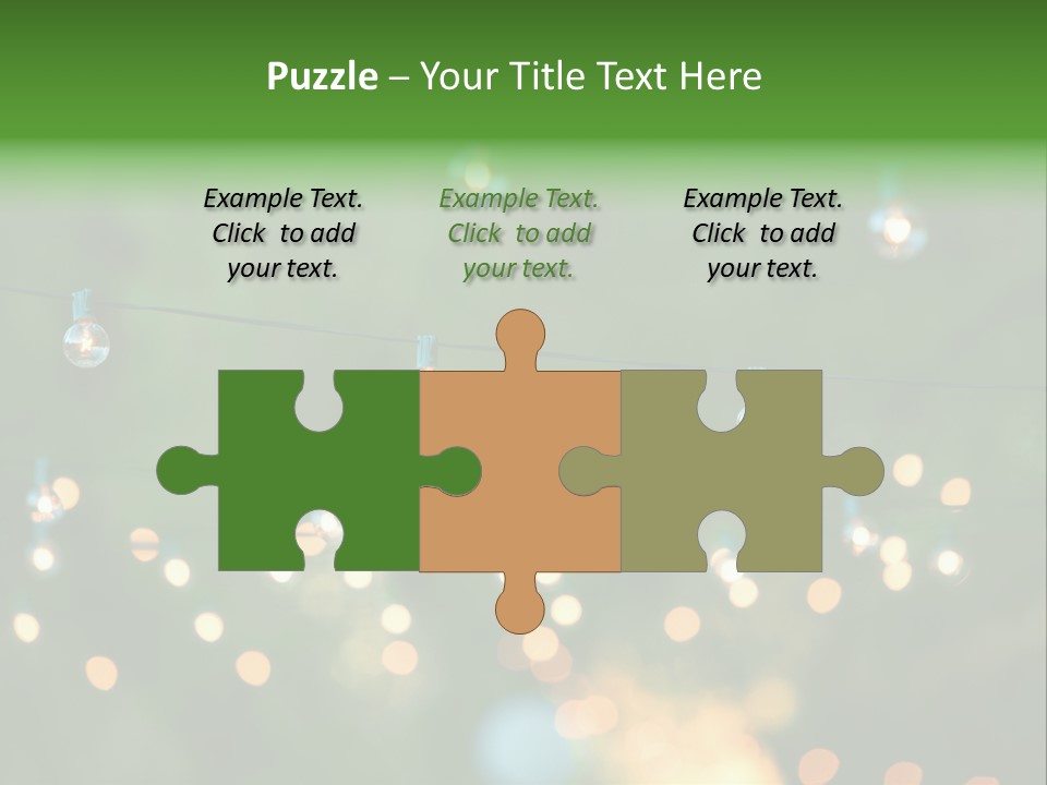 Flame Luau Hang PowerPoint Template