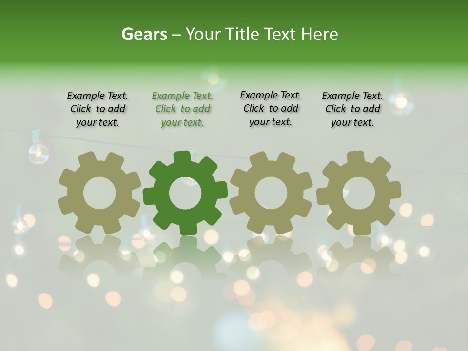 Flame Luau Hang PowerPoint Template