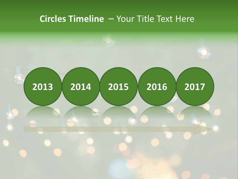 Flame Luau Hang PowerPoint Template