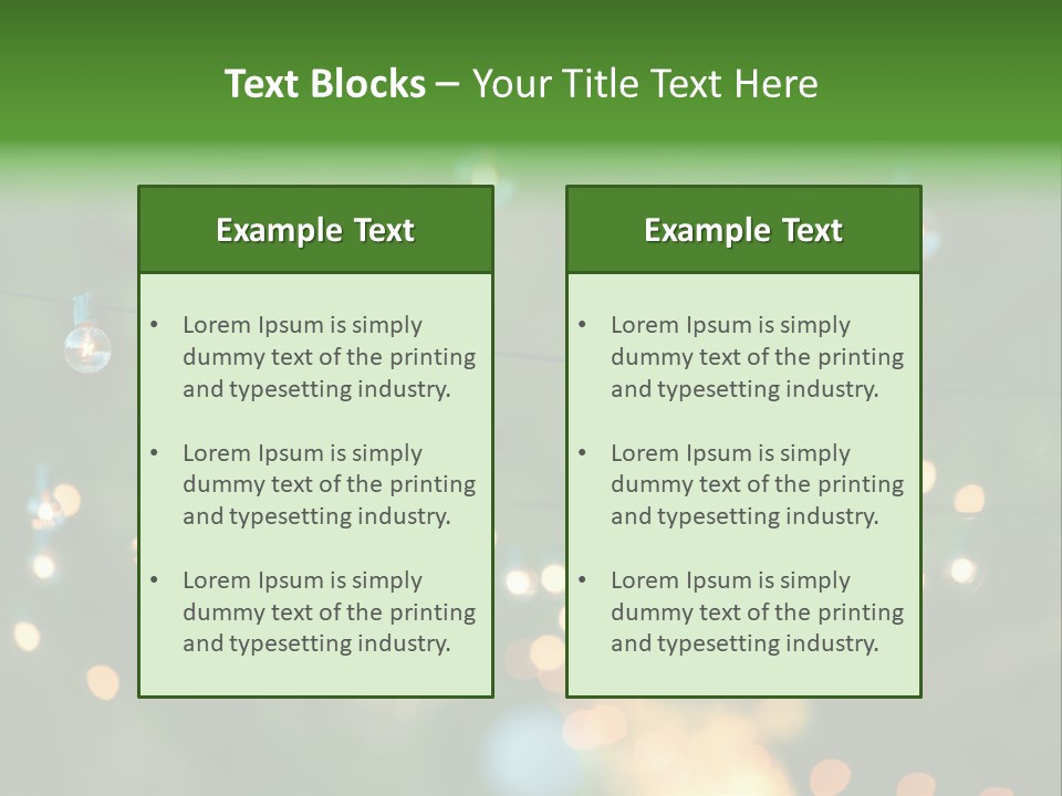Flame Luau Hang PowerPoint Template