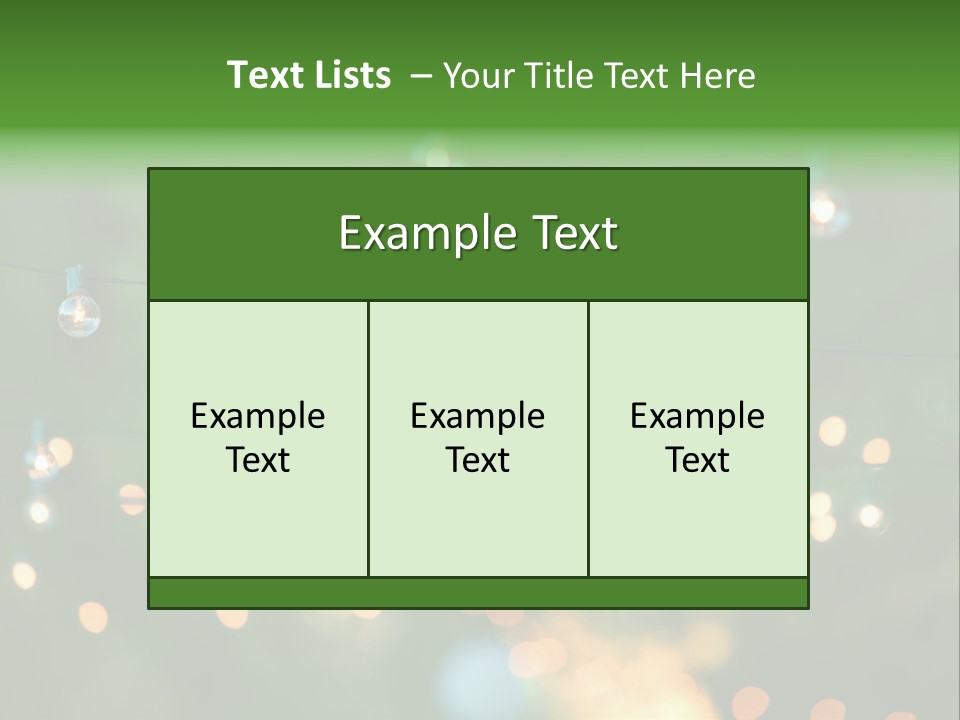 Flame Luau Hang PowerPoint Template