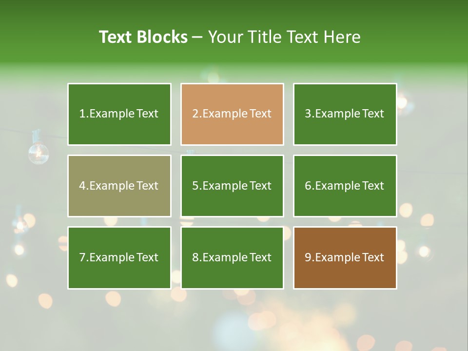 Flame Luau Hang PowerPoint Template