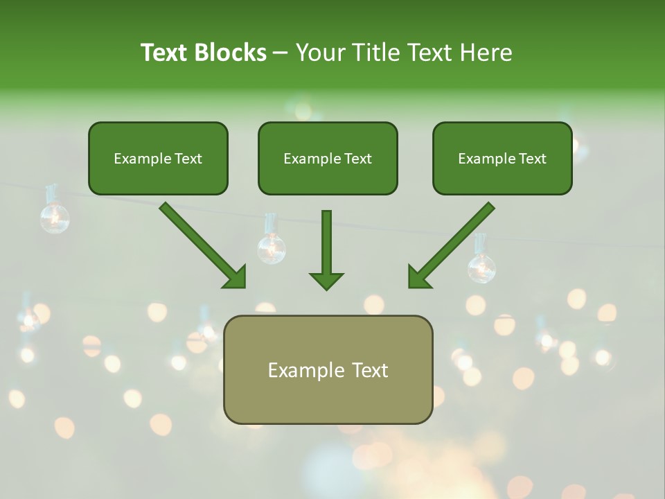 Flame Luau Hang PowerPoint Template