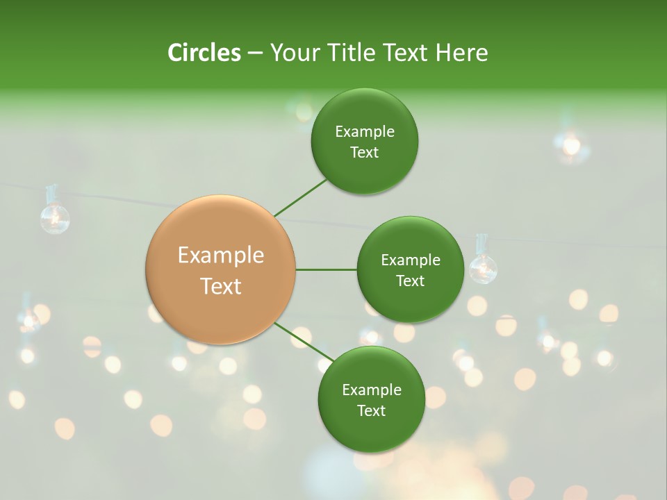 Flame Luau Hang PowerPoint Template