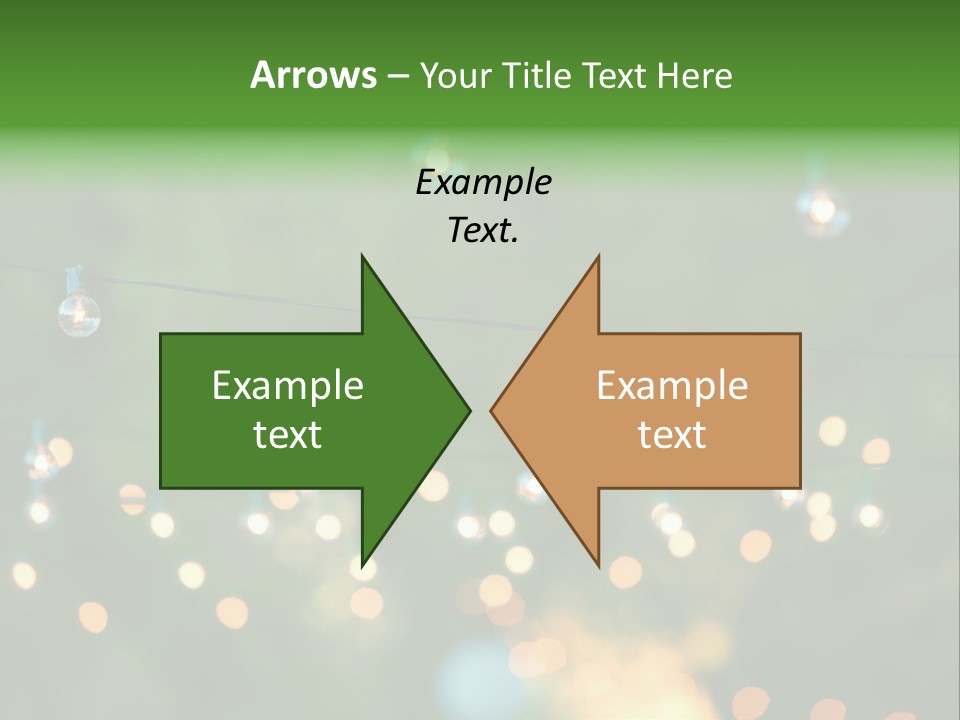 Flame Luau Hang PowerPoint Template