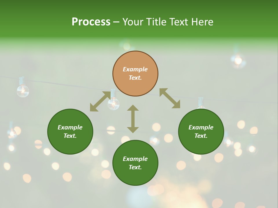 Flame Luau Hang PowerPoint Template