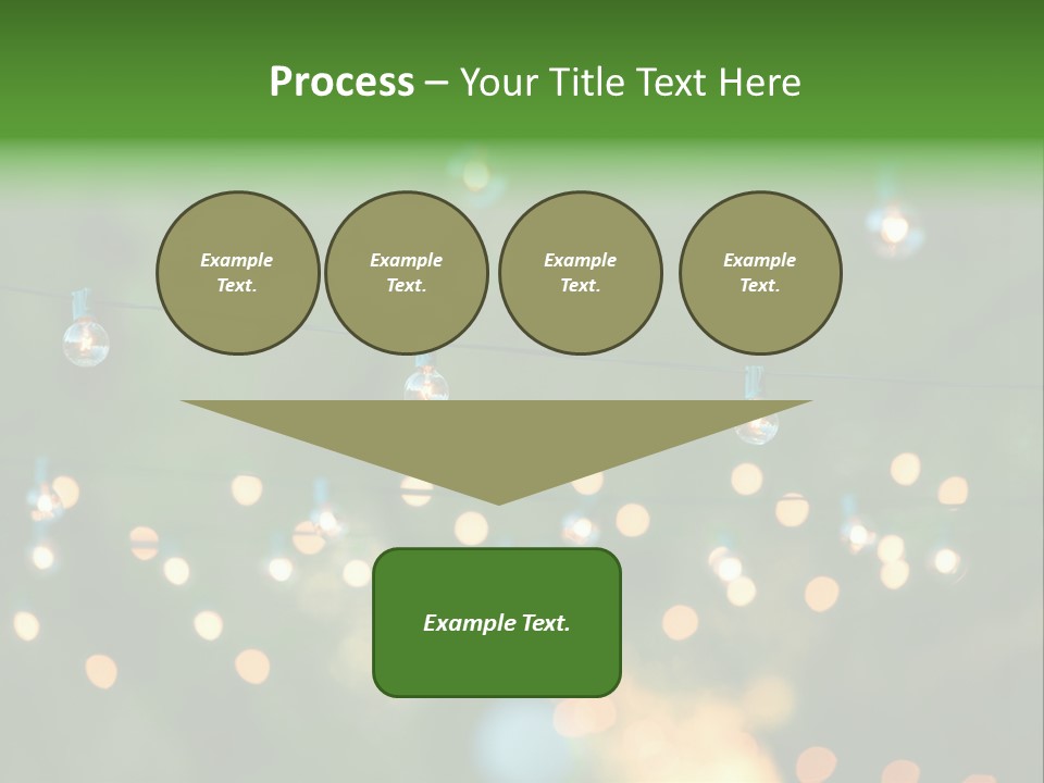 Flame Luau Hang PowerPoint Template