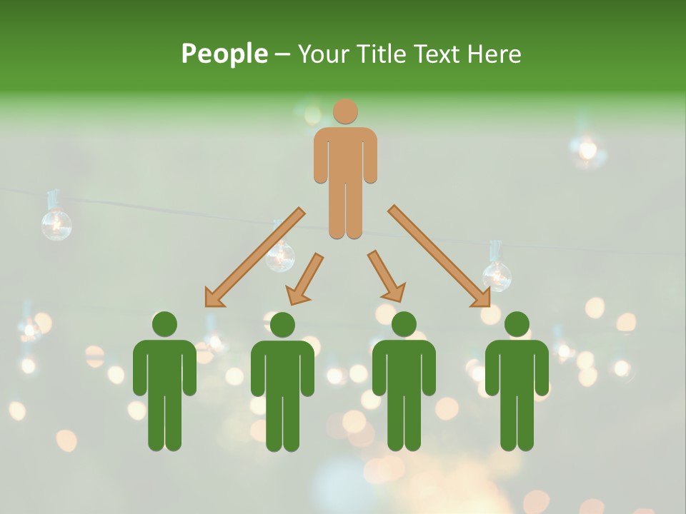 Flame Luau Hang PowerPoint Template