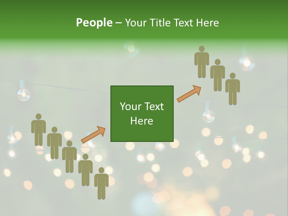 Flame Luau Hang PowerPoint Template