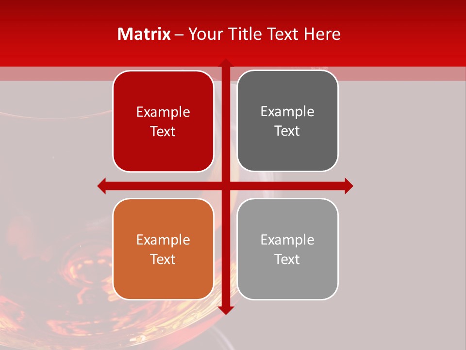 Glass Alcohol Spirit PowerPoint Template